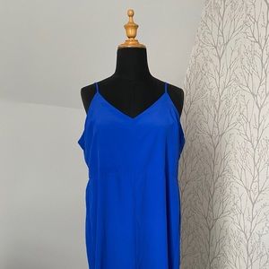 Rare Bleuh Ciel Royal Blue Romper